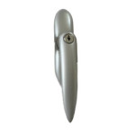 Sobinco Tilt/Turn Locking Window Handle 31000-659S - CYL Silver